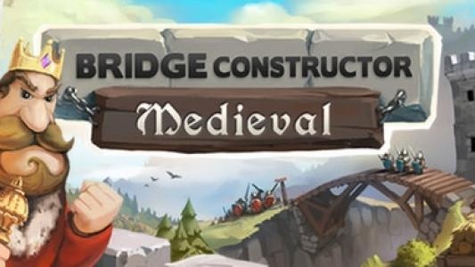 Bridge Constructor: Medieval titlescreen