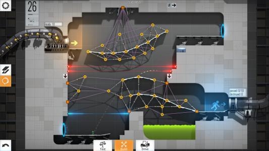 Bridge Constructor Portal screenshot