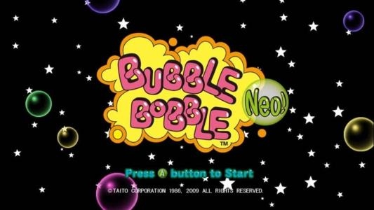 Bubble Bobble Neo! titlescreen