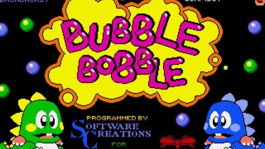 Bubble Bobble titlescreen