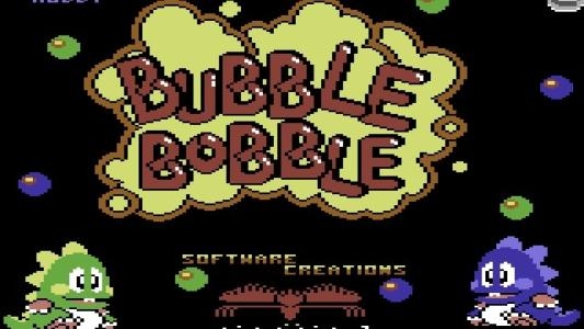 Bubble Bobble titlescreen
