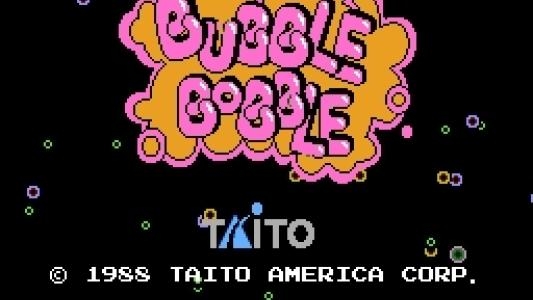 Bubble Bobble titlescreen