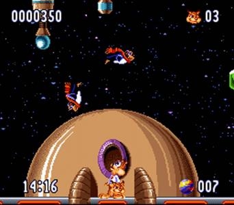 Bubsy II screenshot