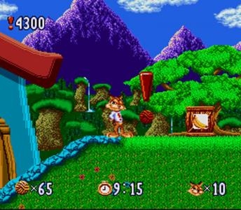 Bubsy in: Claws Encounters of the Furred Kind screenshot