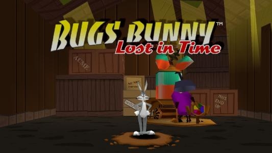 Bugs Bunny: Lost in Time titlescreen