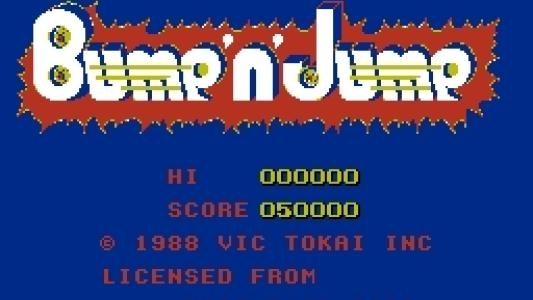Bump 'n' Jump titlescreen