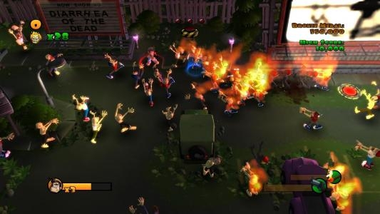 Burn Zombie Burn! screenshot