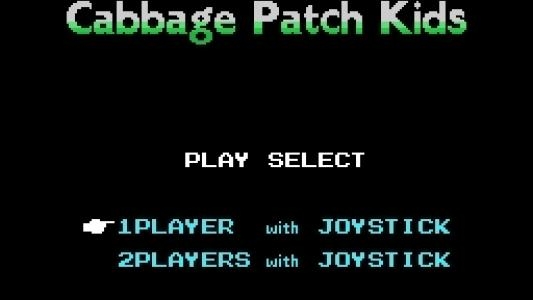 Cabbage Patch Kids titlescreen