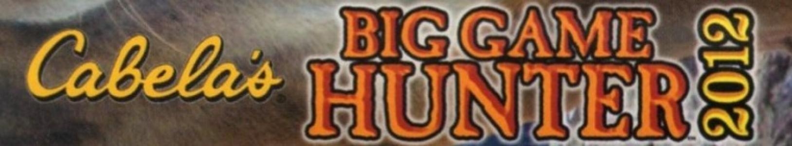 Cabela's Big Game Hunter 2012 banner