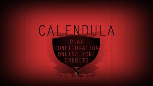 Calendula titlescreen