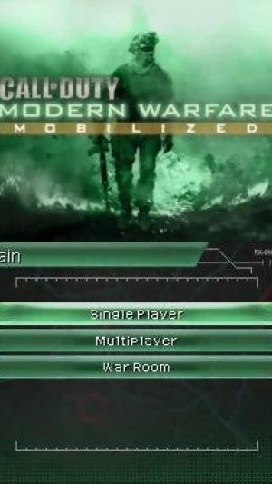 Call of Duty: Modern Warfare - Mobilized titlescreen