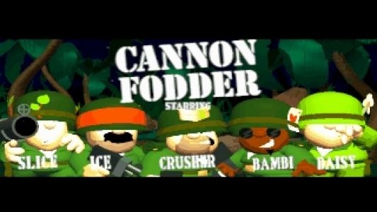 Cannon Fodder (Sold Out) titlescreen