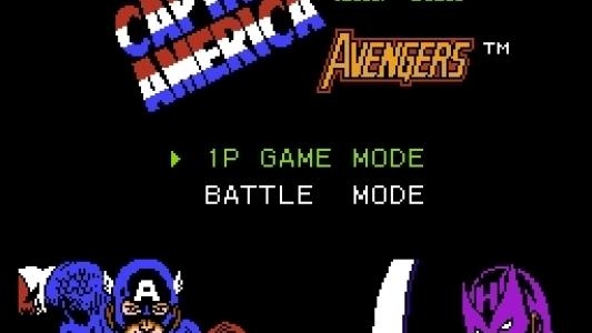 Captain America and the Avengers titlescreen