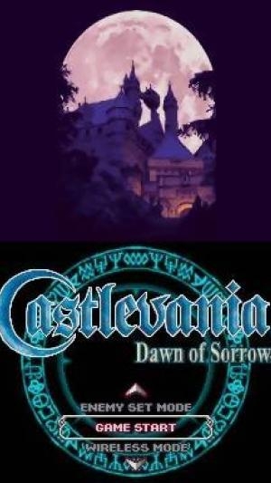 Castlevania: Dawn of Sorrow titlescreen