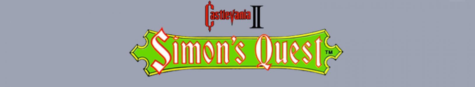 Castlevania II: Simon's Quest banner
