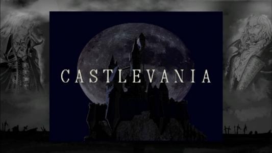 Castlevania: Symphony of the Night titlescreen