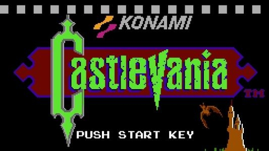 Castlevania titlescreen