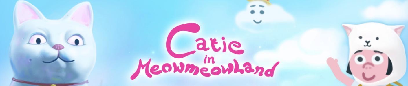 Catie in MeowmeowLand banner