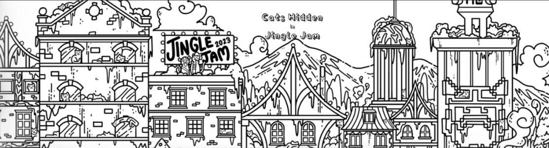 Cats Hidden in Jingle Jam banner