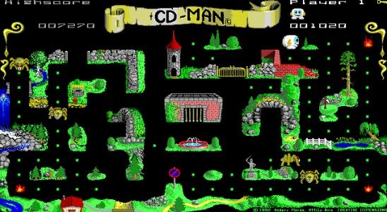 CD-Man 2 screenshot