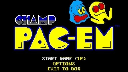 CHAMP Pac-em titlescreen