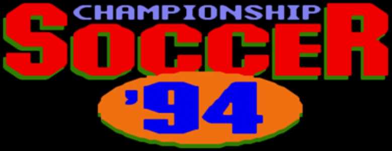 Championship Soccer '94 clearlogo