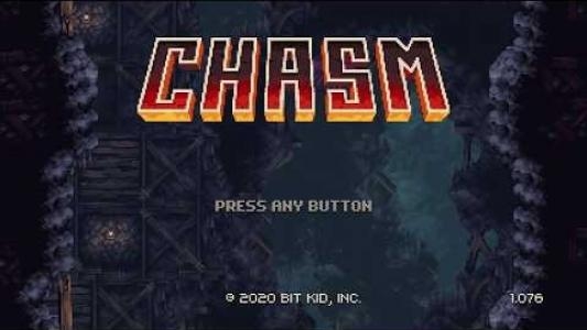 Chasm titlescreen