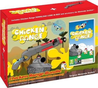 Chicken Range Game Bundle + Rifle Accessory Nintendo Switch [Code in a Box]