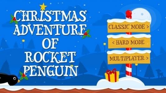 Christmas Adventure of Rocket Penguin titlescreen