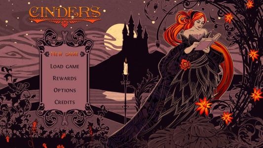 Cinders titlescreen