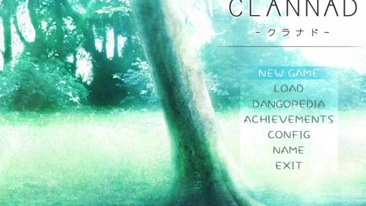 Clannad titlescreen