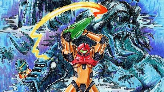 Classic NES Series: Metroid fanart