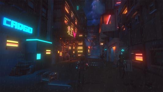 Cloudpunk screenshot