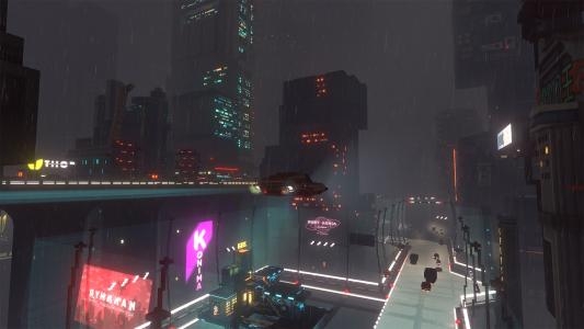 Cloudpunk screenshot