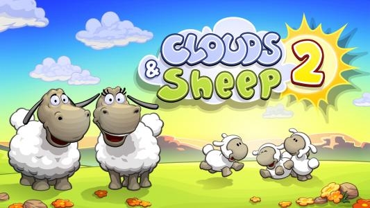 Clouds & Sheep 2 titlescreen