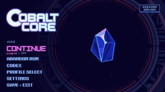 Cobalt Core titlescreen