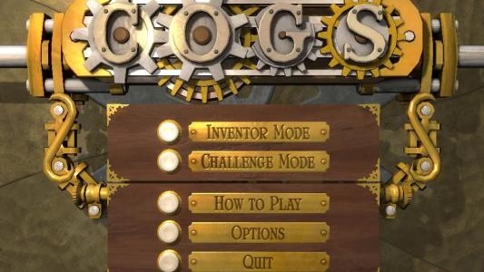 Cogs titlescreen