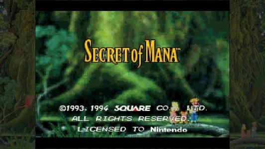 Collection of Mana titlescreen