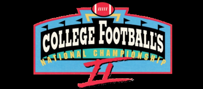 College Football's National Championship II clearlogo