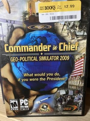 Commander in Chief - Geo-Political Simulator 2009