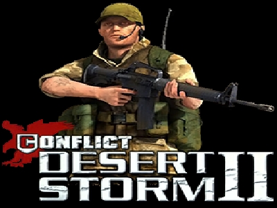 Conflict: Desert Storm II - Back To Baghdad clearlogo