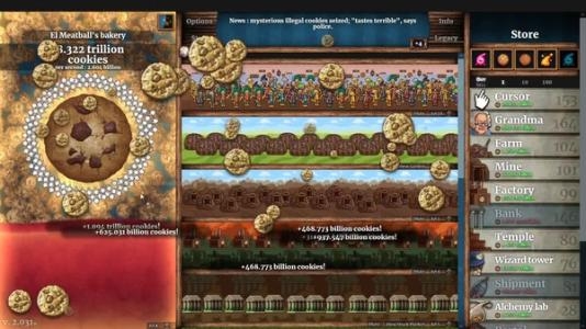 Cookie Clicker screenshot