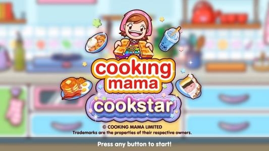 Cooking Mama: Cookstar titlescreen