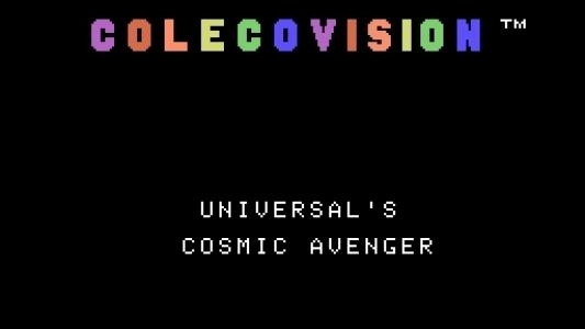 Cosmic Avenger titlescreen