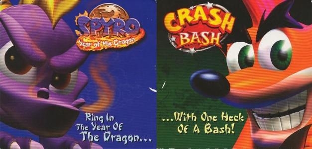 Crash Bash & Spyro The Dragon: Year Of The Dragon Demo