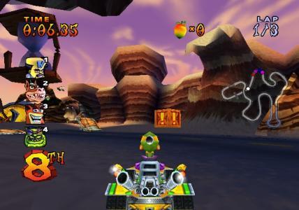 Crash Nitro Kart [Demo Disc] screenshot