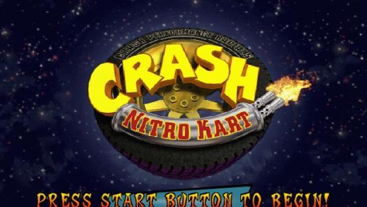 Crash Nitro Kart [Demo Disc] titlescreen