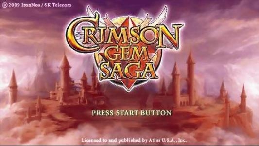 Crimson Gem Saga titlescreen
