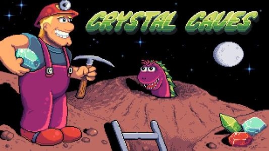 Crystal Caves HD titlescreen