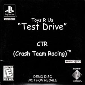 CTR: Crash Team Racing – Toys R Us “Test Drive” Demo Disc